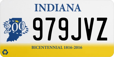 IN license plate 979JVZ
