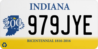 IN license plate 979JYE