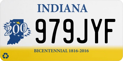 IN license plate 979JYF