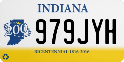 IN license plate 979JYH