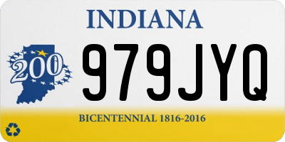 IN license plate 979JYQ