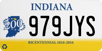 IN license plate 979JYS