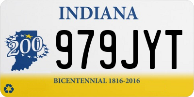 IN license plate 979JYT