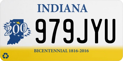 IN license plate 979JYU