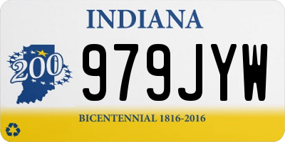 IN license plate 979JYW