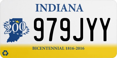 IN license plate 979JYY