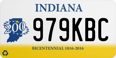 IN license plate 979KBC