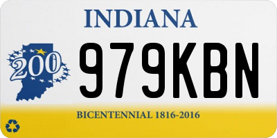 IN license plate 979KBN