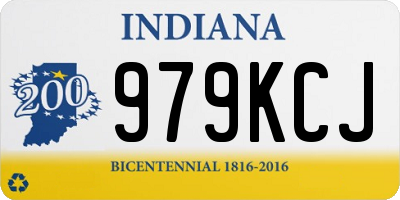IN license plate 979KCJ