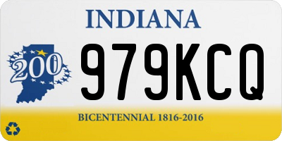 IN license plate 979KCQ