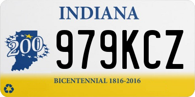 IN license plate 979KCZ