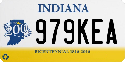 IN license plate 979KEA