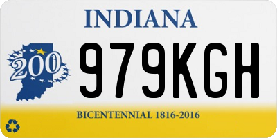 IN license plate 979KGH