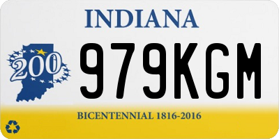 IN license plate 979KGM