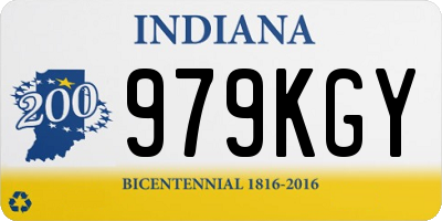 IN license plate 979KGY