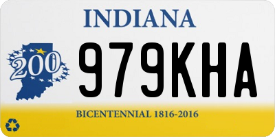 IN license plate 979KHA