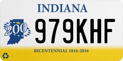 IN license plate 979KHF