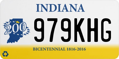 IN license plate 979KHG