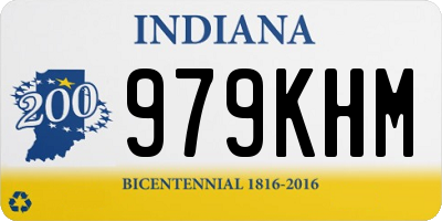 IN license plate 979KHM