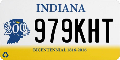 IN license plate 979KHT
