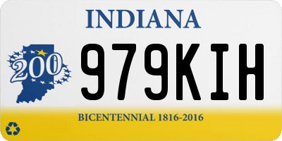 IN license plate 979KIH