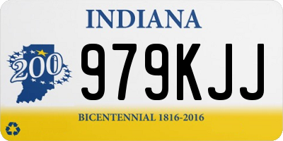 IN license plate 979KJJ