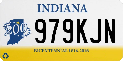 IN license plate 979KJN