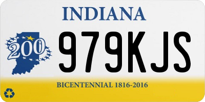 IN license plate 979KJS