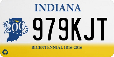 IN license plate 979KJT