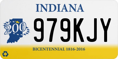 IN license plate 979KJY