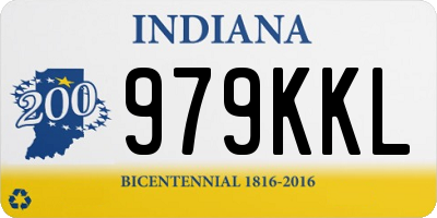 IN license plate 979KKL