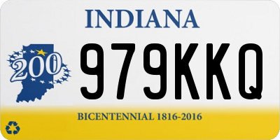 IN license plate 979KKQ