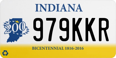 IN license plate 979KKR
