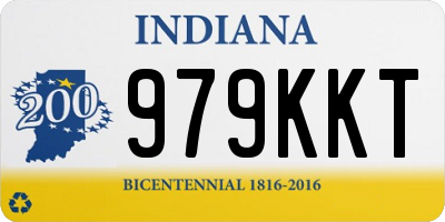 IN license plate 979KKT