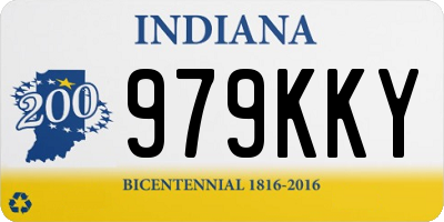 IN license plate 979KKY