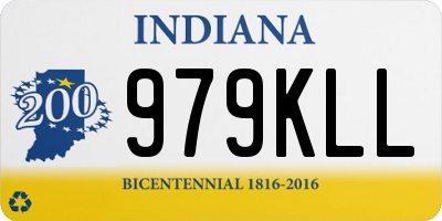 IN license plate 979KLL