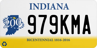 IN license plate 979KMA