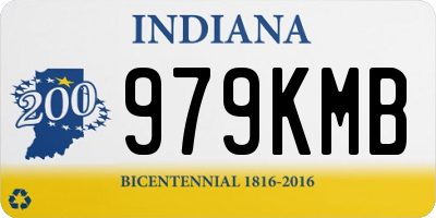 IN license plate 979KMB