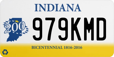 IN license plate 979KMD