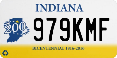 IN license plate 979KMF