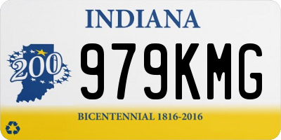 IN license plate 979KMG
