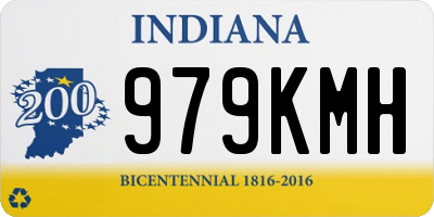 IN license plate 979KMH