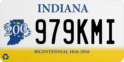IN license plate 979KMI