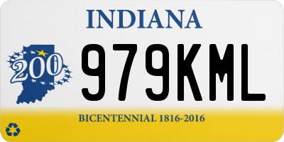 IN license plate 979KML