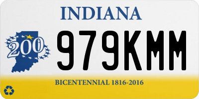 IN license plate 979KMM