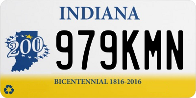 IN license plate 979KMN