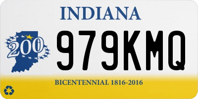 IN license plate 979KMQ