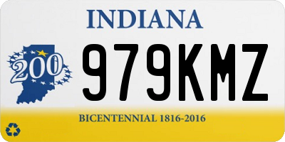 IN license plate 979KMZ