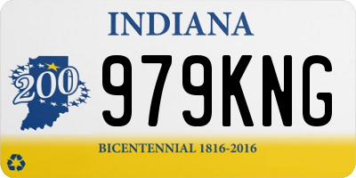 IN license plate 979KNG