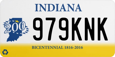 IN license plate 979KNK